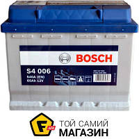 Автомобільний акумулятор Bosch S4 60 А·год 540 А (560 127 054/0092S40060)