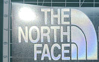 Светоотражающая термонаклейка на одежду "The North Face"