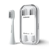 Насадки для электрической зубной щетки Lebooo Color Sensitive White (2 шт)