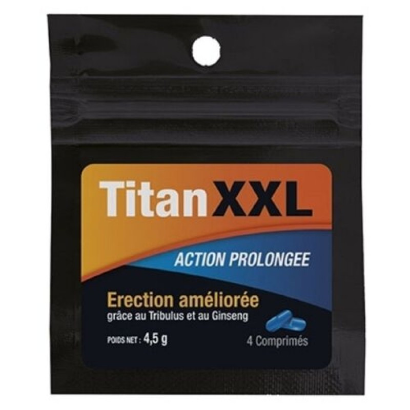 Препарат для електроенергії Titan XXL Prolonged Action, 4 капсули