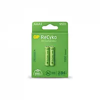 Акумуляторна батарейка  100AAAHCE-EB2 950 mAh (бл-2шт) GP ReCyko