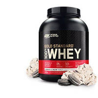 Протеин Optimum Nutrition 100% Whey Gold Standard 2273 grams со вкусом печенья с кремом