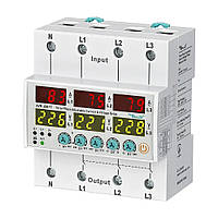 80A Трехфазное реле контроля напряжения и тока, последовательность фаз [AVR-80TF] Samwha