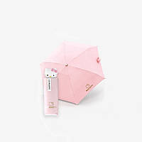Детский модный зонт для девочек Hello Kitty (Sanrio) Розовый