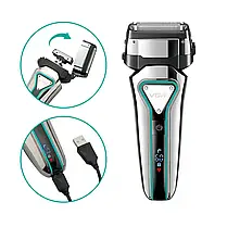 Чоловіча Бездротова Електробритва VGR V 333, Шейвер, чоловіча бездротова Електробритва, фото 4