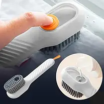 Багатофункціональна Щітка для чищення з дозатором для мийного засобу, фото 5