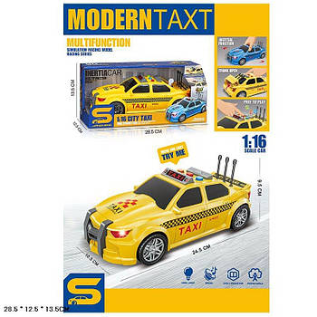 Іграшкова машина TAXI на батарейках JS124D