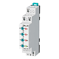 3x220V 5A Трехфазное реле последовательности фаз, установки напряжение без нейтрали [GKV-15F] Samwha