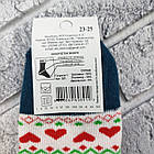 Шкарпетки жіночі високі зимові з махрою з відворотом р.23-25 орнамент асорті ЕКО 30038470, фото 5