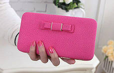 Гаманець Жіночий Baellerry n1330 Рожевий, Портмоне зі Штучної Шкіри, фото 2