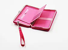 Гаманець Жіночий Baellerry n1330 Рожевий, Портмоне зі Штучної Шкіри, фото 3