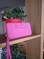 Гаманець Жіночий Baellerry n1330 Рожевий, Портмоне зі Штучної Шкіри, фото 5