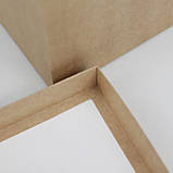 Коробка Подарункова З любов’ю 150*150*130 мм Love Крафт Коробка на день Валентина, фото 4