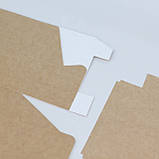 Різдвяна Крафт коробка 15*15*13 см Подарункова коробка на Новий рік, фото 7