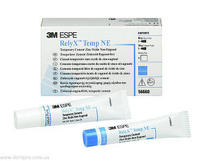 Relix Temp NE (RelyX Temp NE) цемент без евгенолу для тимчасової фіксації, набір: 36г+13г