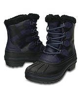 Батильоны Crocs AllCast II Boot Midnight 37 (Черно-синие)