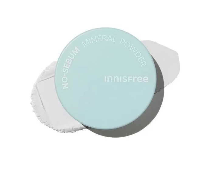 Мінеральна розсипчаста пудра для обличчя Innisfree No Sebum Mineral Powder, 5г