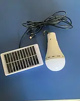 Лампа автономна кемпінгова із сонячною батареєю Лампа на солнечной батарее