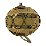 Кевларовий балістичний шолом Fast Helmet NIJ IIIA (Койот) + Кавер (Мультикам) розмір S, фото 6