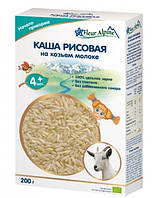 Fleur Alpine Organic Каша молочна Рисова на козячому молоці 4м+ 200 г (Німеччина)