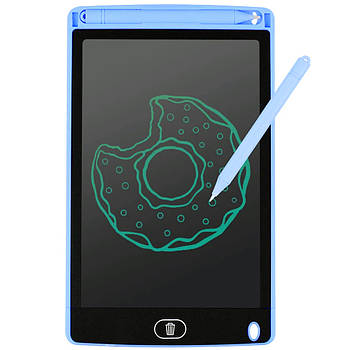 Графічний LCD планшет 6,5" для малювання зі стілусом / Дитячий планшет для розвитку / Дошка для нотаток