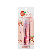 Бальзам для губ увлажняющий Tuz Lip Oil прозрачный, Peach