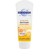 Детский крем Sanosan Baby солнцезащитный SPF 50 75 мл (4003583197682) - Топ Продаж!