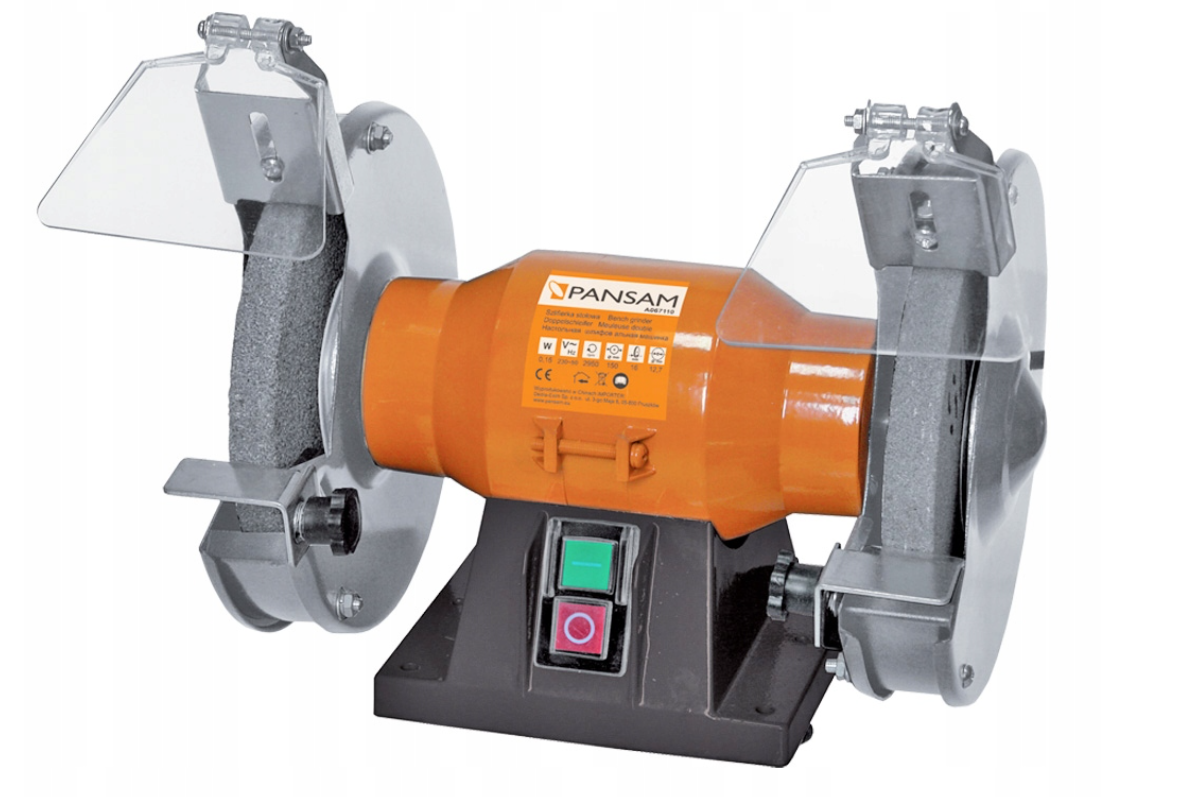 Точильний верстат настільний 350 Вт Pansam A067110 150 мм, фото 1