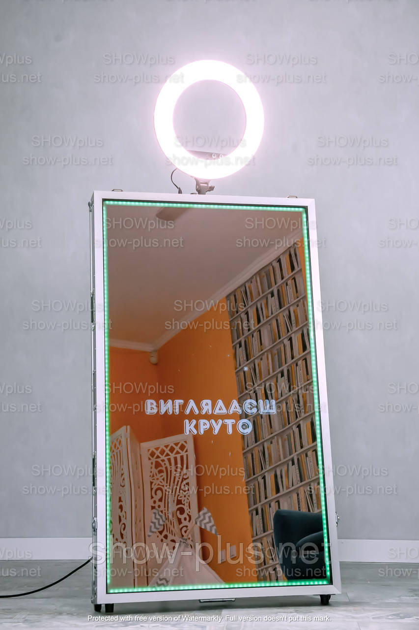 Селфі дзеркало / Magic Mirror / Селфи дзеркало / Selfie mirror SHOWplus SM-02 White