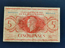 Сен-П'єр і Мікелон 5 франків 1941