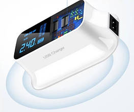 Зарядний пристрій HST на 8 портів (Має 6 USB портів версії 2.0, 1 USB порт версії 3.0 та порт Type-С)