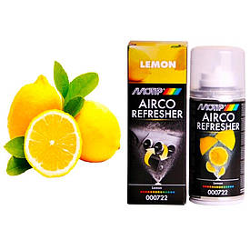 Рециркуляційний очисник та дезінфектор кондиціонера у спреї лимон Motip Airco Refresher Lemon 150мл