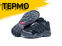 Зимние мужские термо кроссовки для зимы, Теплые термо кроссовки мембрана черные 44 (28 см)