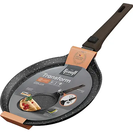 Сковорода для млинців Krauff 24 см ручка, що знімається 25-305-088, фото 1