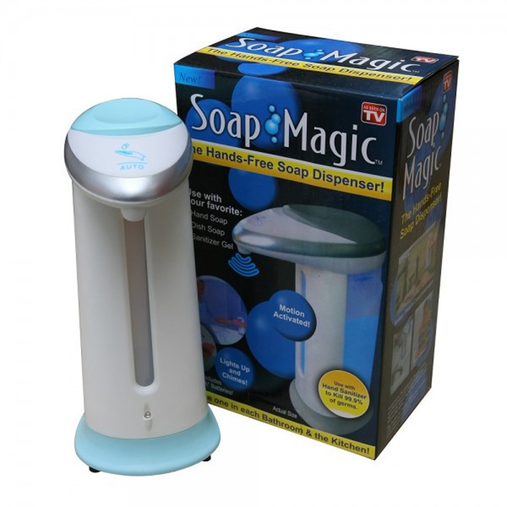 Диспенсер для мила сенсорний Soap Magic H0234 Автоматичний безконтактний дозатор для рідкого мила ERG