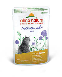 Almo Nature Holistic Digestive Help Cat Poultry-Влажовий корм для котів з чутливим травленням (птиця)70гр