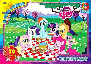 Пазлы серии "My little PONY" 70 эл. MLP008