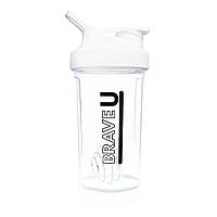 Шейкер Brave Shaker Premium 500ml White (1086-2022-10-2345)