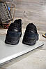 Зимові чоловічі кросівки Adidas Streetball Winter Black хутро взуття Адідас Стрітбол чорні  шкіряні теплі, фото 7