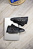 Зимові чоловічі кросівки Adidas Streetball Winter Black хутро взуття Адідас Стрітбол чорні  шкіряні теплі, фото 6