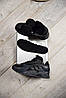 Зимові чоловічі кросівки Adidas Streetball Winter Black хутро взуття Адідас Стрітбол чорні  шкіряні теплі, фото 4