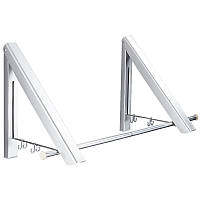 Вешалка настенная складная Fumei Hanger Compact 310x800 Big Silver