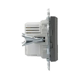 Розетка USB Schneider Electric Asfora сталь подвійна внутрішня EPH2700262, фото 3