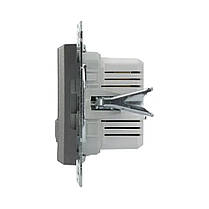 Розетка USB Schneider Electric Asfora сталь подвійна внутрішня EPH2700262, фото 5