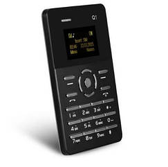 Мобільний маленький телефон Aiek Card Phone Qmart Q1 ZZ, код: 2490936