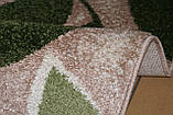 Килимок сучасний KIWI 02628A Beige/L.Green, 0,8x1,5 м, фото 3