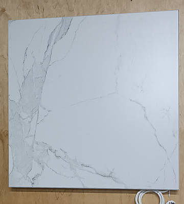 Керамічна опалювальна панель FLYME 450PW білий камінь з програматором