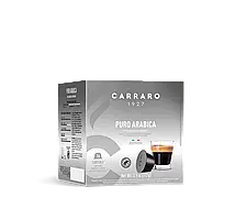 Кава в капсулах Dolce Gusto Carraro Puro Arabica 16 шт Дольче Густо Карраро 100% Арабіка пуро