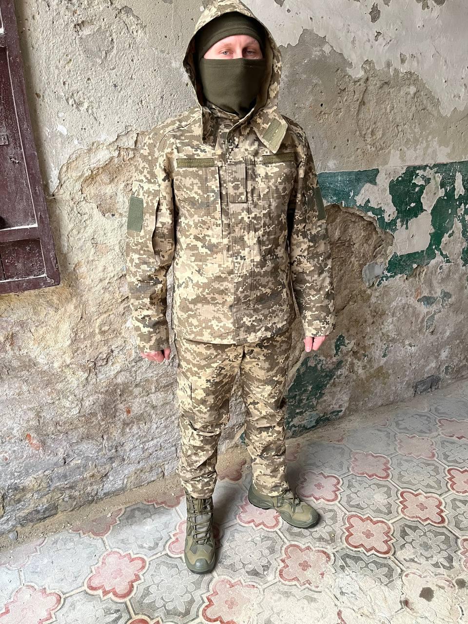 Форма тактическая летняя военный пиксель / Армейский летний костюм ВСУ розмер 48-50 - фото 1 - id-p2018610195