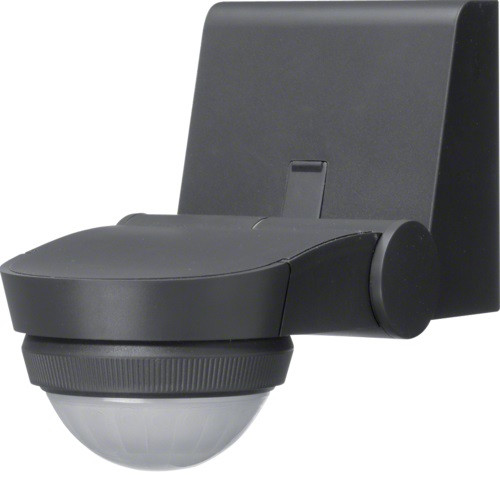 Датчик руху зовнішній IP-55 10A 360град антрацит Hager EE841